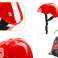 Helmet protectors for roller skates, adjustable, red image 1