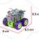 Monster Truck off-road vehicle with quad drive green-purple 1:36 image 2