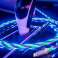 Reekin 2A Kabel  USB C  1 Meter  LED Floating Light Up RGB Bild 2