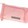 School pencil case double sachet cosmetic bag pink image 2