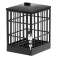 Stand for Phone, Cell Phone, Smartphone, Lockable Cage with Clock image 2