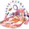Εκπαιδευτικό χαλάκι για μωρά κουδουνίστρες πιάνου ροζ εικόνα 4