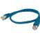CableXpert Patch Cord Cat.6 UTP 0,5 m -U/UTP (UTP) — Blau PP6-0,5 M/B attēls 2