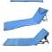Strandmatte Liegestuhl mit Rückenlehne klappbar 150x50x48cm Bild 2