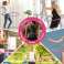 Hula Hoop Reifen Fitness 8 Teile+Springseil+Tasche Erwachsene Bild 5