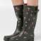 Women&#39;s shoes - Dark green Anna Field rainboots with mushroom print image 2