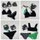 H&amp;M fatos de banho para mulher misturam lote de stock foto 6