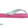 Havaianas slim Hollywood rose ice blue flip flops - size 35/36 image 2