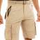 Heren Cargo Shorts Combat Multi Pocket Elastische Taille Effen Shorts foto 8
