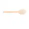 Disposable Wooden ECO-spoons 165 mm (Pack of 100) image 1