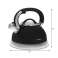 Klausberg Large Capacity Whistling Kettle 2.8L - KB-7204 Black, High Quality Stainless Steel for All Heat Sources image 1