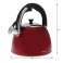 Klausberg Large 3.0L Red Whistling Kettle - High-Quality Stainless Steel KB-7258 image 1