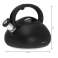 Klausberg KB-7368 Whistling Kettle - 2.7L Capacity, Black Stainless Steel, Suitable for All Heating Sources image 1