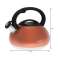 KLAUSBERG KB-7385 Whistling Kettle 2.7L - Premium Stainless Steel for All Heat Sources image 1