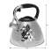 3L Klausberg KB-7413 Stainless Steel Traditional Kettle - High-Quality, Multi-Source Compatible with Whistling Alert image 1