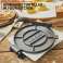 Uno Casa Tortilla Presse 20 cm - Hochleistungs-Gusseisen Tortilla Maker - Bonus 100 Stk. Pergamentpapier Bild 3