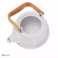 Porcelain Tea Pot - 1.2L Capacity, Kassel 93563 image 1