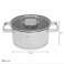 18CM CASSEROLE WITH LID - MADE OF 18/10 Cr-Ni stainless steel, KASSEL image 1