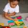 VELCRO Shapes. First educational board game for kids 1+ with velcro elements image 1