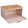 Klausberg KB-7465 Steel Bread Box in Beige - Hygienic Kitchen Storage Solution image 2