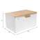 Klausberg KB-7465 Steel Bread Box in Beige - Hygienic Kitchen Storage Solution image 3