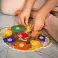 VELCRO Frutas y verduras. Juego de mesa educativo para niños 1+ con velcro y elementos de plástico fotografía 3