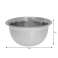 Kinghoff Stainless Steel Bowl 28cm - Ανθεκτικά και εύκολα στη φροντίδα μαγειρικά σκεύη για χονδρική πώληση εικόνα 1