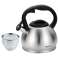 1.2L Kinghoff Teapot with Built-in Strainer - High-Quality Stainless Steel, Ideal for All Heat Sources, Including Induction image 1