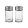 Elegant KINGHoff KH-1642 Salt and Pepper Shakers Set - 50 ml Metal &amp; Glass Shakers for Kitchen image 3