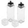 Stainless Steel KINGHoff Oil and Vinegar Container Set - 270ml Glass Dispensers for Culinary Use image 2