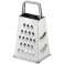 Kinghoff High-Efficiency Grater, Stainless Steel, Multiple Surfaces - 6.8x5.5x12.8cm image 2