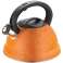 Whistling Kettle, traditional, steel, various colors, 3l Kinghoff image 1