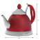 Teapot with strainer, steel, various colors, 1l Kinghoff image 1