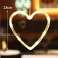 LED Lights Hanging Decoration Christmas Decoration Heart 10 LED image 1