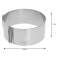 Adjustable cake ring, steel, Ø16-30x8,5cm Kinghoff image 1