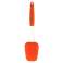 Оранжевая силиконовая лопатка Kinghoff для выпечки и приготовления пищи — устойчива к температуре от -40°C до 260°C, можно мыть в посудомоечной машине — оптом, 26,5x6x1,8 см изображение 3