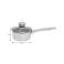 Saucepan, Ø12CM, 0,5l KINGHoff image 1
