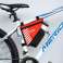 Saco de quadro de bicicleta de poliéster de alta qualidade com bolso de garrafa de água - Bolsa de ciclismo triangular impermeável foto 1