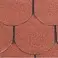 Yalteks Red Shingle - Weatherproof Fiberglass Load-Bearing Roofing image 2
