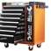WERKSTATTROLLER 9/7 Schubladen, CRV EDELSTAHL, ORANGE, PRO KRAFTMÜLLER Bild 2
