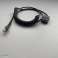 Original RS232 Kabel nach Symbol, 1,5-2,5m Länge verstellbar für Barcode Scanner + Netzteil Bild 2