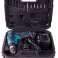 BX-137 Boxer Accuboormachine Set - 18V Lithium - Met Extra Accu foto 1