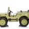 Kjør på Jeep Willy elektrisk barnebil - 4x45W motor - 12V / 14Ah batteri - EVA dekk - fjernkontroll - fremover og bakover, 2 trinns rask / sakte, myk start, LED-belysning, MP3-lyd, bilde 3