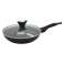 Poêle à frire en aluminium durable avec couvercle, Ø24cm Klausberg KB-7039 - Compatible avec les cuisinières à gaz, à induction, en céramique, électriques et halogènes photo 3