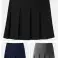 Girls&#039; Pleated School Skirts Assorted Sizes in Bulk, Black, Grey, Navy, Box of 100 image 6