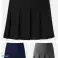 Girls&#039; Pleated School Skirts Assorted Sizes in Bulk, Black, Grey, Navy, Box of 100 image 5