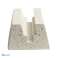 Bílé betonové držáky na tablety/knihy Gusta - Home deco fotka 3
