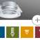 925.98 Paulmann Premium Luminaria Empotrable Set de 3 Spot Cristal rígido 51mm fotografía 1