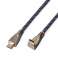 Reekin HDMI-kabel - 1,0 meter - FULL HD metallplugg 90 grader (Hi-Speed w. Ether.) bild 2