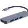 Комбінований адаптер CableXpert USB Type-C 2-в-1 (Hub + HDMI) - A-CM-COMBO2-01 зображення 2